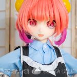 GUAVADOLL DM02 126cm Eカップ ノーマル肌 デカールメイク ビニール製のヘッド コスプレ系 縦瞳 メイド アニメドール