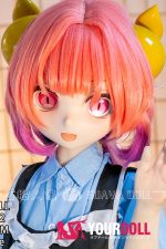 GUAVADOLL DM02 126cm Eカップ ノーマル肌 デカールメイク ビニール製のヘッド コスプレ系 縦瞳 メイド アニメドール - 画像 (3)