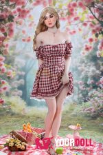 Irontech Doll Tina S45 162cm Gカップ シリコンヘッド+TPEボディ ホワイト肌 ブロンド 外人美女 ラブドール - 画像 (18)