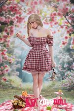 Irontech Doll Tina S45 162cm Gカップ シリコンヘッド+TPEボディ ホワイト肌 ブロンド 外人美女 ラブドール - 画像 (20)