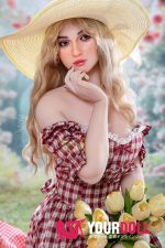Irontech Doll Tina S45 162cm Gカップ シリコンヘッド+TPEボディ ホワイト肌 ブロンド 外人美女 ラブドール - 画像 (8)