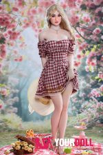 Irontech Doll Tina S45 162cm Gカップ シリコンヘッド+TPEボディ ホワイト肌 ブロンド 外人美女 ラブドール - 画像 (22)