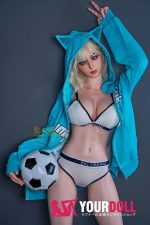 Irontech Doll Miku S14 161cm Fカップ フルシリコン ノーマル肌 サッカー チアガール コラボ ラブドール 新品 顎機能追加可 - 画像 (11)