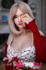 LilyDoll Freya-A #LH031A-A 168cm Fカップ シリコンヘッド+TPEボディ Natural肌 巨乳 エロ ラブドール 新品 - 画像 (2)