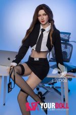 LilyDoll Selene-A #LH033A-A 168cm Fカップ シリコンヘッド+TPEボディ Natural肌 魅惑 欧米系 美人OL ラブドール 新品 - 画像 (16)