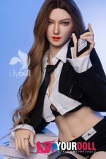 LilyDoll Selene-A #LH033A-A 168cm Fカップ シリコンヘッド+TPEボディ Natural肌 魅惑 欧米系 美人OL ラブドール 新品 - 画像 (4)