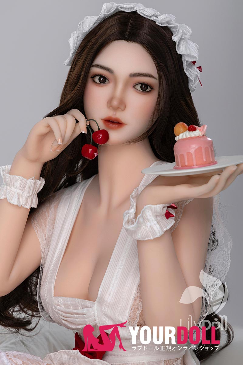 LilyDoll Elara-C #LH030A-C 158cm Dカップ シリコンヘッド+TPEボディ White肌 裸エプロン エロ ラブドール 新品 - 画像 (1)