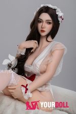 LilyDoll Elara-C #LH030A-C 158cm Dカップ シリコンヘッド+TPEボディ White肌 裸エプロン エロ ラブドール 新品 - 画像 (9)