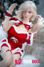 LilyDoll Freya-C #LH031A-C 158cm Dカップ シリコンヘッド+TPEボディ Natural肌 サンタガール 綺麗 美乳 ラブドール 新品 - 画像 (8)