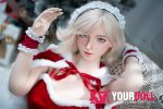 LilyDoll Freya-C #LH031A-C 158cm Dカップ シリコンヘッド+TPEボディ Natural肌 サンタガール 綺麗 美乳 ラブドール 新品 - 画像 (17)