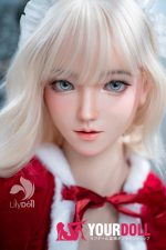 LilyDoll Freya-C #LH031A-C 158cm Dカップ シリコンヘッド+TPEボディ Natural肌 サンタガール 綺麗 美乳 ラブドール 新品 - 画像 (4)