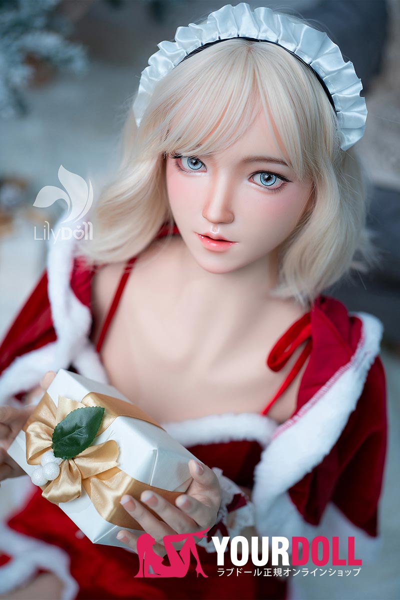 LilyDoll Freya-C #LH031A-C 158cm Dカップ シリコンヘッド+TPEボディ Natural肌 サンタガール 綺麗 美乳 ラブドール 新品 - 画像 (1)