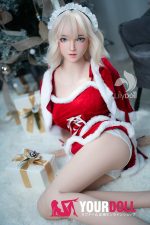 LilyDoll Freya-C #LH031A-C 158cm Dカップ シリコンヘッド+TPEボディ Natural肌 サンタガール 綺麗 美乳 ラブドール 新品 - 画像 (12)
