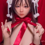 Shedoll Yoyo(瑶瑶) 148cm Dカップ シリコンヘッド+TPEボディ 束縛プレイ サンタガール ラブドール