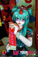 Shedoll Ailin(艾琳) 156cm Eカップ フルシリコン 顎機能追加可 新年スペシャル 童顔巨乳 ラブドール - 画像 (4)