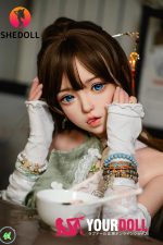Shedoll Duoduo(朵朵) 156cm Eカップ フルシリコン 顎機能追加可 可愛い 愛嬌 ラブドール - 画像 (2)