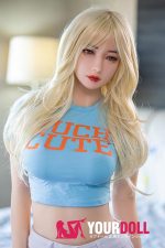 Aibei Doll #84 158cm-M Dカップ White肌 ブロンド 等身大 美人 ラブドール 新品 - 画像 (5)