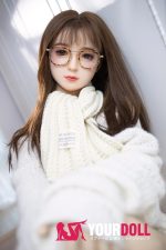 Aibei Doll #2 148cm-S Cカップ シリコンヘッド+TPEボディ White肌 清楚可憐 眼鏡娘 ラブドール