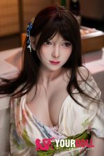 Aibei Doll #AB17 167cm Eカップ フルシリコン ボディ選択可  White肌 和風 女体盛り 綺麗 ラブドール 新品 - 画像 (6)