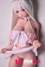 ElsaBabe 古川夏希 RAD020 148cm-L ピンク肌 フルシリコン 巨乳 白髪 美少女 アニメドール - 画像 (9)