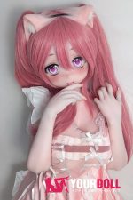 ElsaBabe 清野檸檬 RAD040 140cm-M ピンク肌 フルシリコン ハート目 愛嬌 照れ顔 ラブドール - 画像 (7)