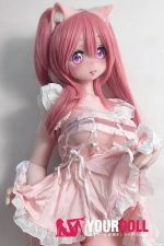ElsaBabe 清野檸檬 RAD040 140cm-M ピンク肌 フルシリコン ハート目 愛嬌 照れ顔 ラブドール - 画像 (10)