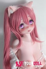 ElsaBabe 清野檸檬 RAD040 140cm-M ピンク肌 フルシリコン ハート目 愛嬌 照れ顔 ラブドール - 画像 (6)