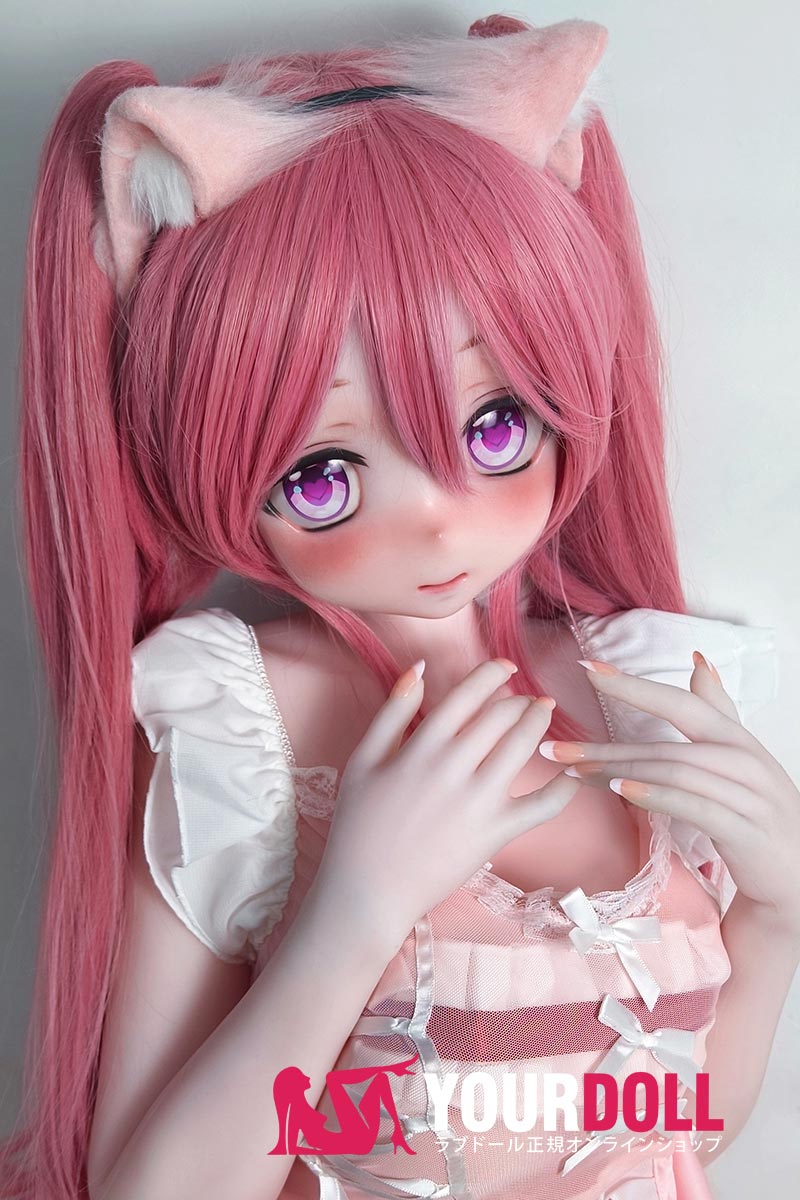 ElsaBabe 清野檸檬 RAD040 140cm-M ピンク肌 フルシリコン ハート目 愛嬌 照れ顔 ラブドール - 画像 (1)