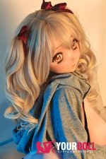 ElsaBabe 横谷悠希子 RAD007 148cm-M ピンク肌 フルシリコン ツインテドリル 美少女 アニメドール - 画像 (5)