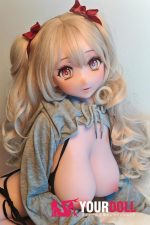 ElsaBabe 横谷悠希子 RAD007 148cm-M ピンク肌 フルシリコン ツインテドリル 美少女 アニメドール - 画像 (2)