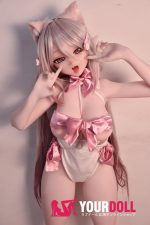 ElsaBabe 佐倉穂乃花 RAD013 140cm-M ピンク肌 フルシリコン エルフ耳 エロ アニメドール - 画像 (13)