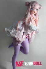 ElsaBabe 古川夏希 RAD020 140cm-M ピンク肌 フルシリコン コスプレ系 可憐 美少女 アニメドール - 画像 (12)