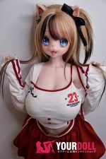ElsaBabe 猫羽彩 RAD037 148cm-L ホワイト肌 フルシリコン ケモノ 猫娘 アニメドール 新品 - 画像 (15)