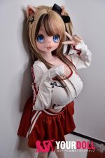 ElsaBabe 猫羽彩 RAD037 148cm-L ホワイト肌 フルシリコン ケモノ 猫娘 アニメドール 新品 - 画像 (26)