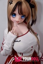 ElsaBabe 猫羽彩 RAD037 148cm-L ホワイト肌 フルシリコン ケモノ 猫娘 アニメドール 新品 - 画像 (10)