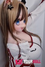 ElsaBabe 猫羽彩 RAD037 148cm-L ホワイト肌 フルシリコン ケモノ 猫娘 アニメドール 新品 - 画像 (7)