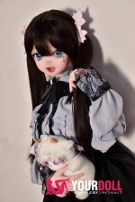 ElsaBabe 観月愛乃 RAD042 148cm-L ピンク肌 フルシリコン 地雷系彼女 病みかわいい 八重歯 アニメドール 新品 - 画像 (18)