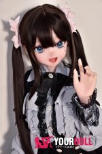 ElsaBabe 観月愛乃 RAD042 148cm-L ピンク肌 フルシリコン 地雷系彼女 病みかわいい 八重歯 アニメドール 新品 - 画像 (12)