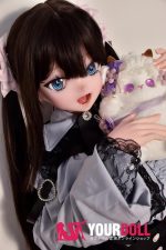 ElsaBabe 観月愛乃 RAD042 148cm-L ピンク肌 フルシリコン 地雷系彼女 病みかわいい 八重歯 アニメドール 新品 - 画像 (5)