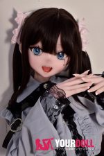 ElsaBabe 観月愛乃 RAD042 148cm-L ピンク肌 フルシリコン 地雷系彼女 病みかわいい 八重歯 アニメドール 新品 - 画像 (7)