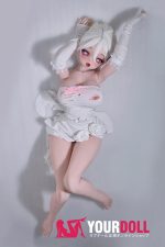 ElsaBabe 浅香萌里 RAD043 148cm-L ピンク肌 フルシリコン ハート目 エルフ耳 バレンタイン特集 アニメドール 新品 - 画像 (26)