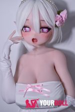 ElsaBabe 浅香萌里 RAD043 148cm-L ピンク肌 フルシリコン ハート目 エルフ耳 バレンタイン特集 アニメドール 新品
