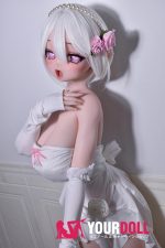 ElsaBabe 浅香萌里 RAD043 148cm-L ピンク肌 フルシリコン ハート目 エルフ耳 バレンタイン特集 アニメドール 新品 - 画像 (19)