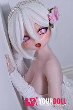 ElsaBabe 浅香萌里 RAD043 148cm-L ピンク肌 フルシリコン ハート目 エルフ耳 バレンタイン特集 アニメドール 新品 - 画像 (8)