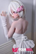 ElsaBabe 浅香萌里 RAD043 148cm-L ピンク肌 フルシリコン ハート目 エルフ耳 バレンタイン特集 アニメドール 新品 - 画像 (10)