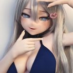 ElsaBabe 松坂絵里奈 RAD009 140cm-M ピンク肌 フルシリコン バニーガール 目が星 エロ アニメ系 ラブドール