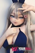 ElsaBabe 松坂絵里奈 RAD009 140cm-M ピンク肌 フルシリコン バニーガール 目が星 エロ アニメ系 ラブドール