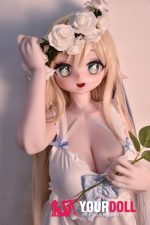 ElsaBabe 赤坂香織 AHR015 140cm-M ピンク肌 フルシリコン エルフ耳 清楚可憐 アニメドール 新品 - 画像 (14)