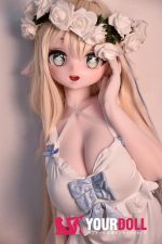 ElsaBabe 赤坂香織 AHR015 140cm-M ピンク肌 フルシリコン エルフ耳 清楚可憐 アニメドール 新品 - 画像 (10)