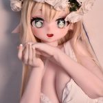 ElsaBabe 赤坂香織 AHR015 140cm-M ピンク肌 フルシリコン エルフ耳 清楚可憐 アニメドール 新品